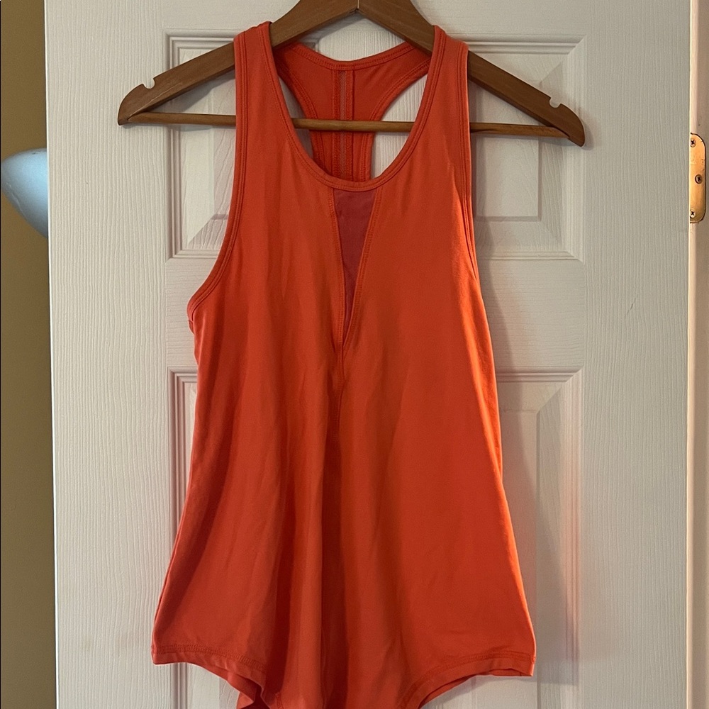 ZYIA Vibrant Orange Tank Top